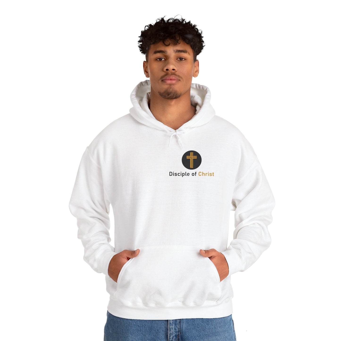 Disciple of Christ: Unisex Heavy Blend Faith Hoodie