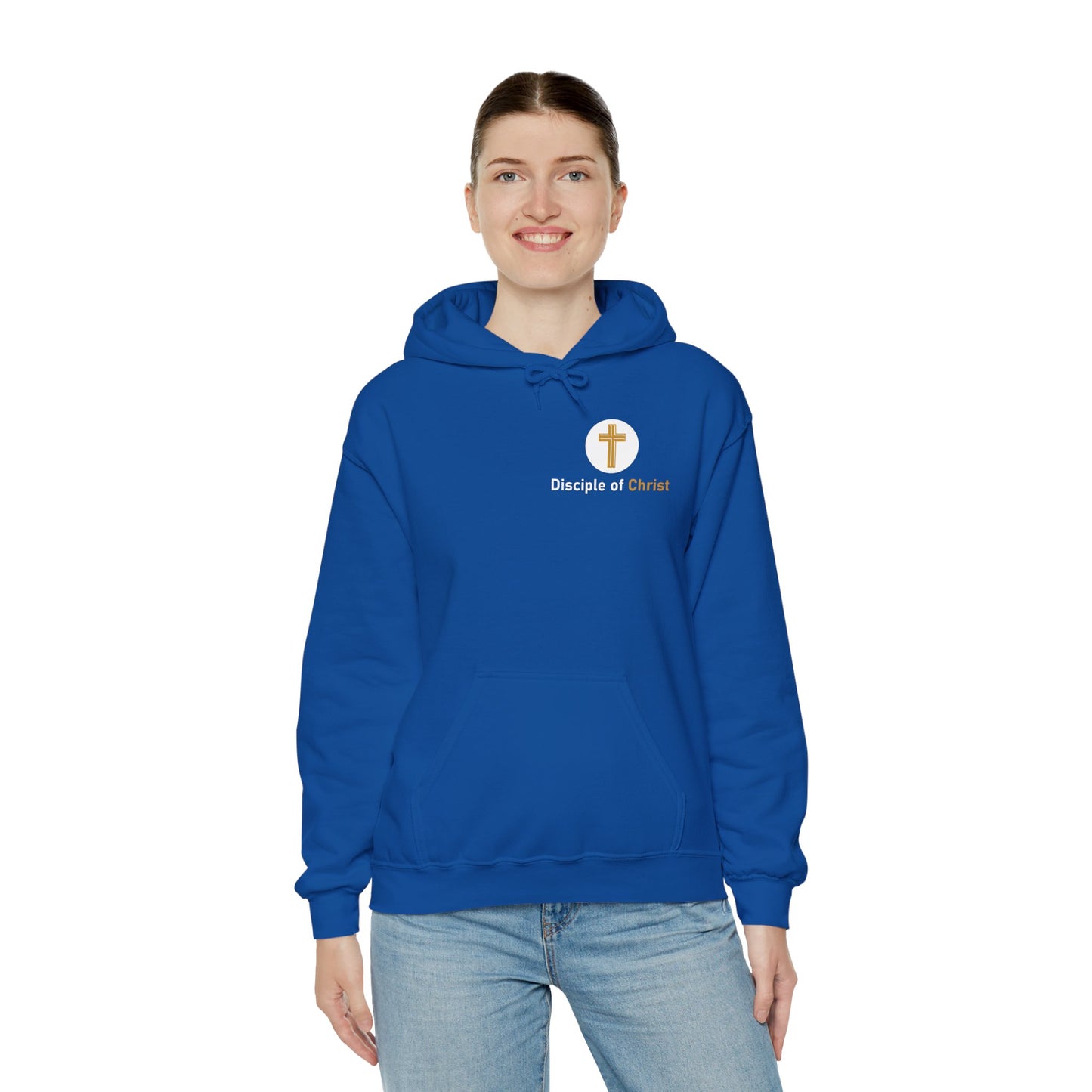 Disciple of Christ Unisex Heavy Blend™ Hooded Sweatshirt - Bold Faith and Comfort in Every Wear