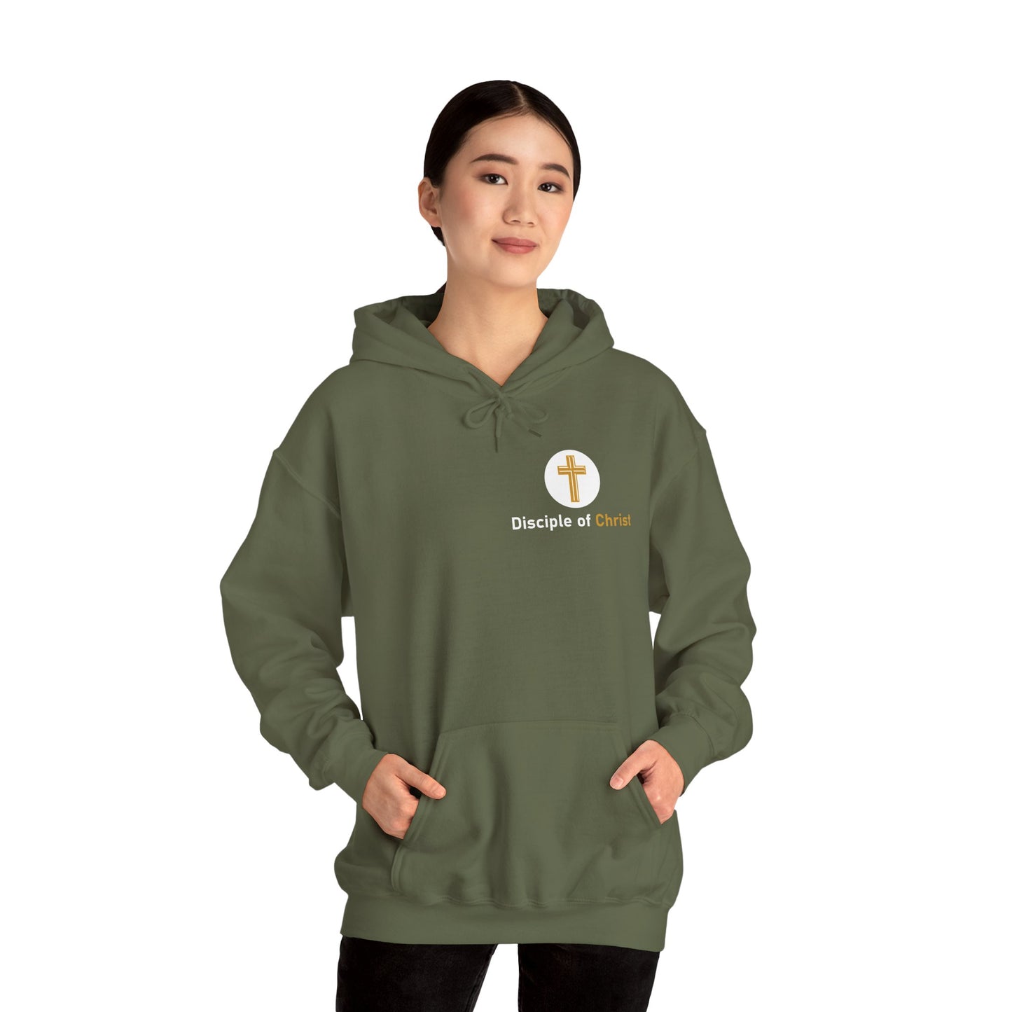 Disciple of Christ Unisex Heavy Blend™ Hooded Sweatshirt - Bold Faith and Comfort in Every Wear