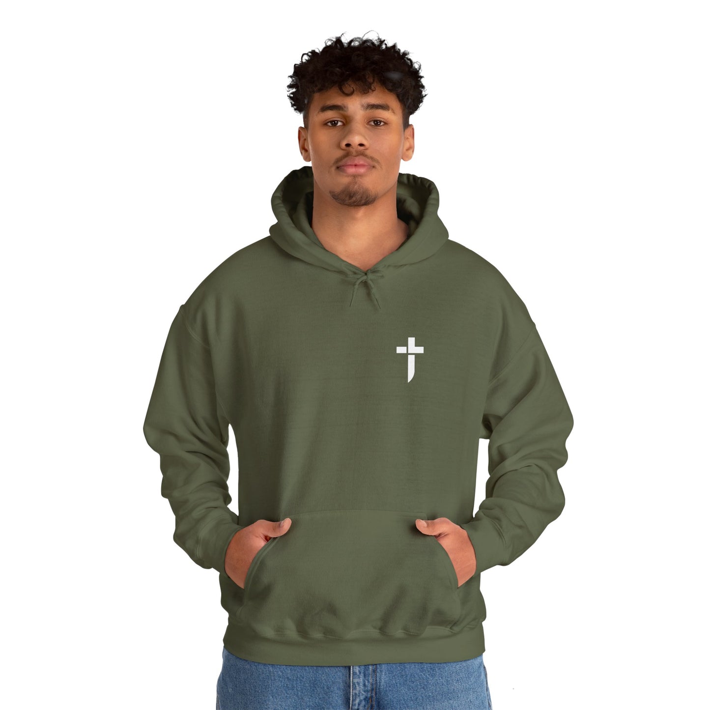 Faith Moves Mountains - Unisex Heavy Blend™ Hoodie