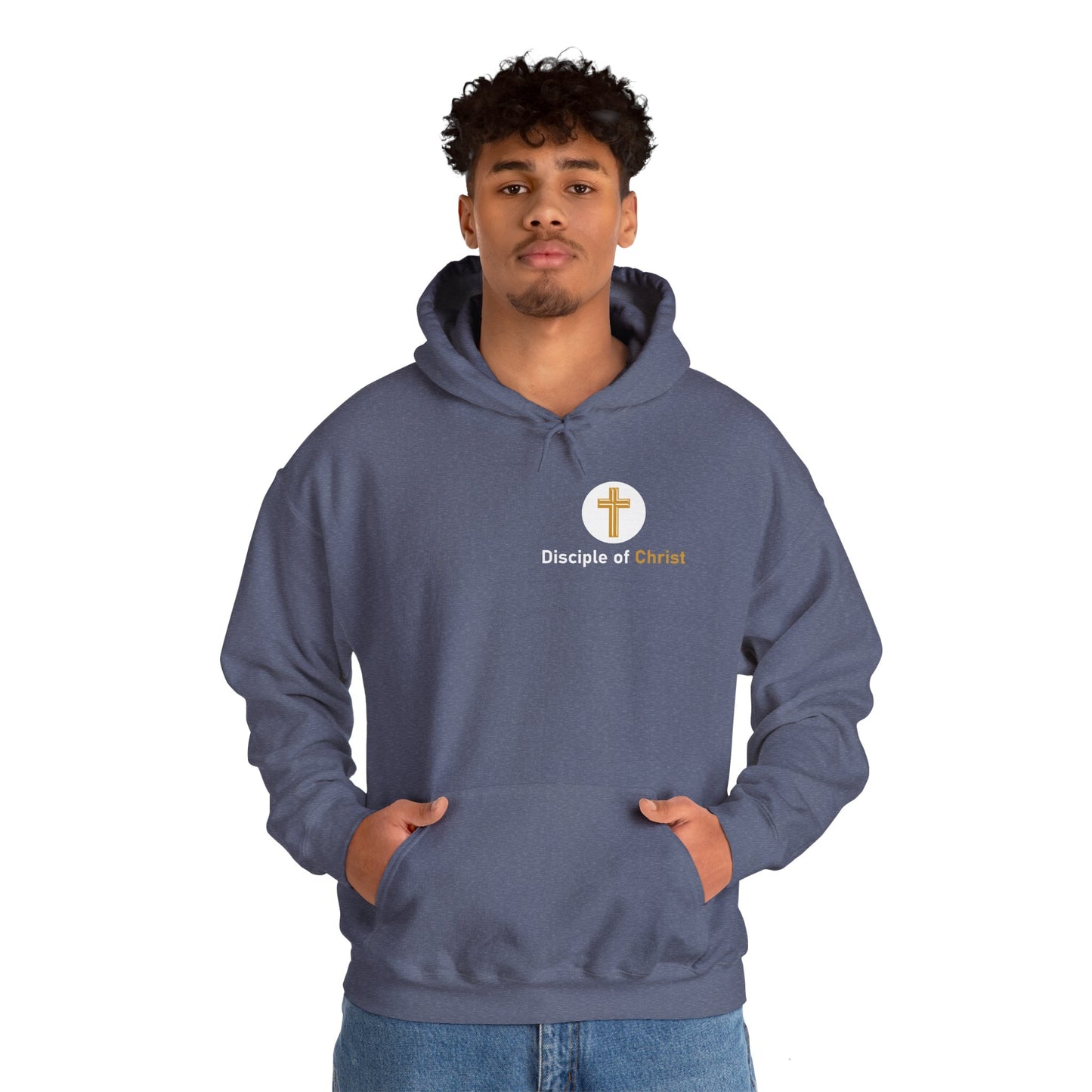 Disciple of Christ Unisex Heavy Blend™ Hooded Sweatshirt - Bold Faith and Comfort in Every Wear