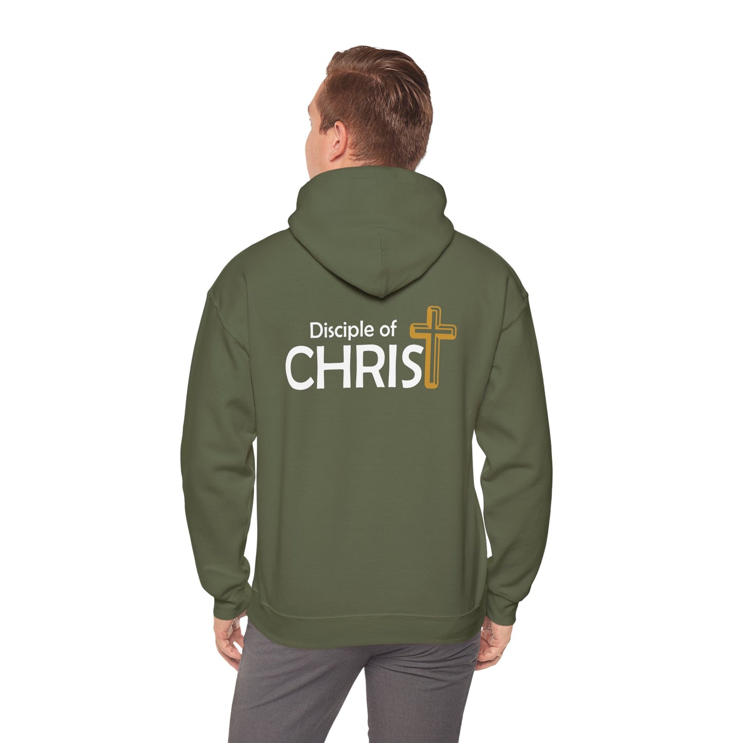 Disciple of Christ Unisex Heavy Blend™ Hooded Sweatshirt - Bold Faith and Comfort in Every Wear