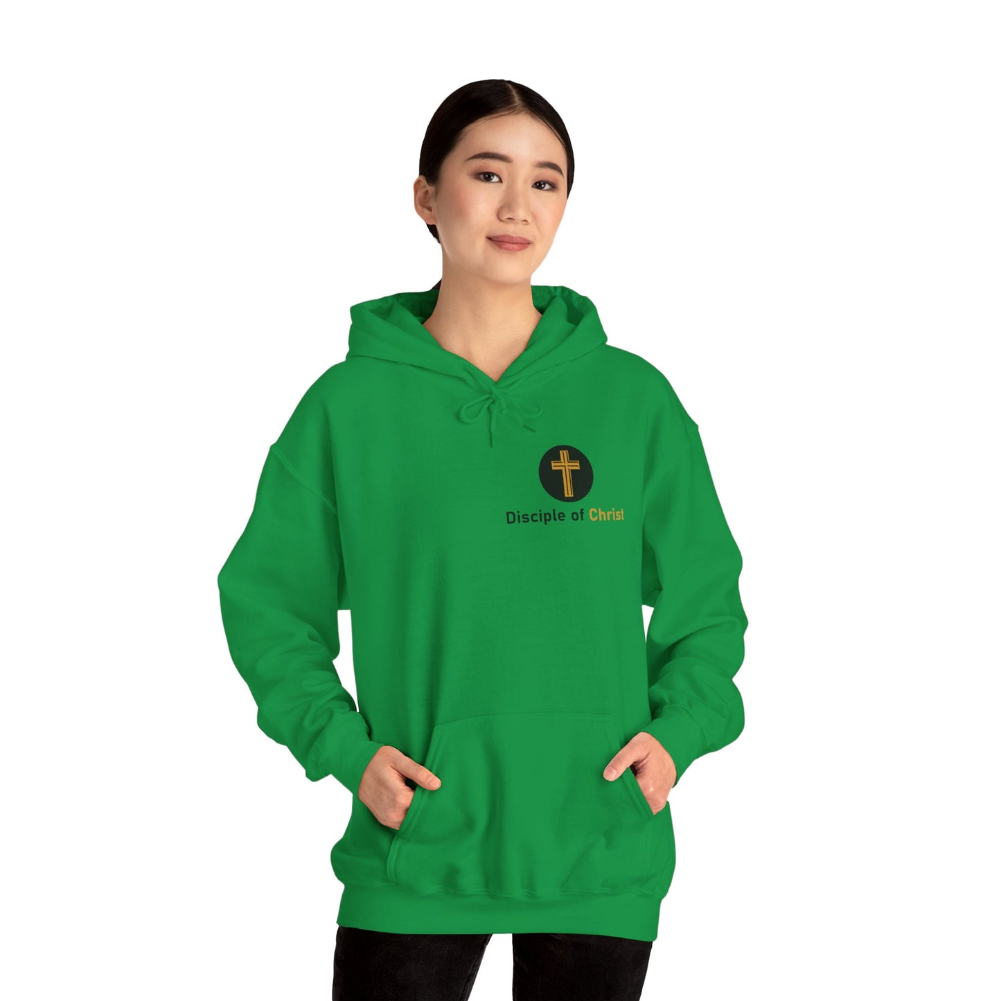 Disciple of Christ: Unisex Heavy Blend Faith Hoodie