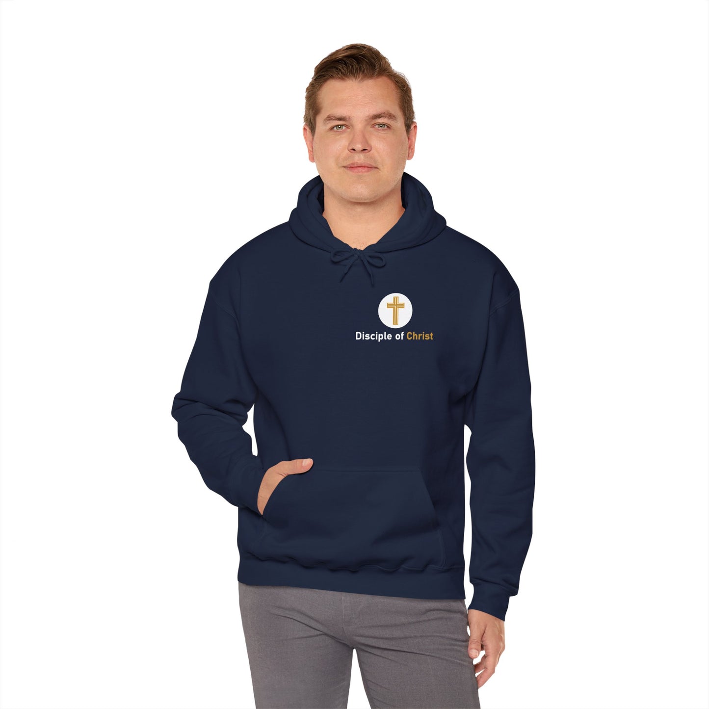 Disciple of Christ Unisex Heavy Blend™ Hooded Sweatshirt - Bold Faith and Comfort in Every Wear
