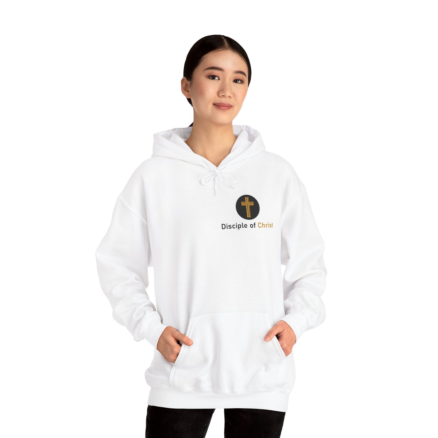 Disciple of Christ: Unisex Heavy Blend Faith Hoodie