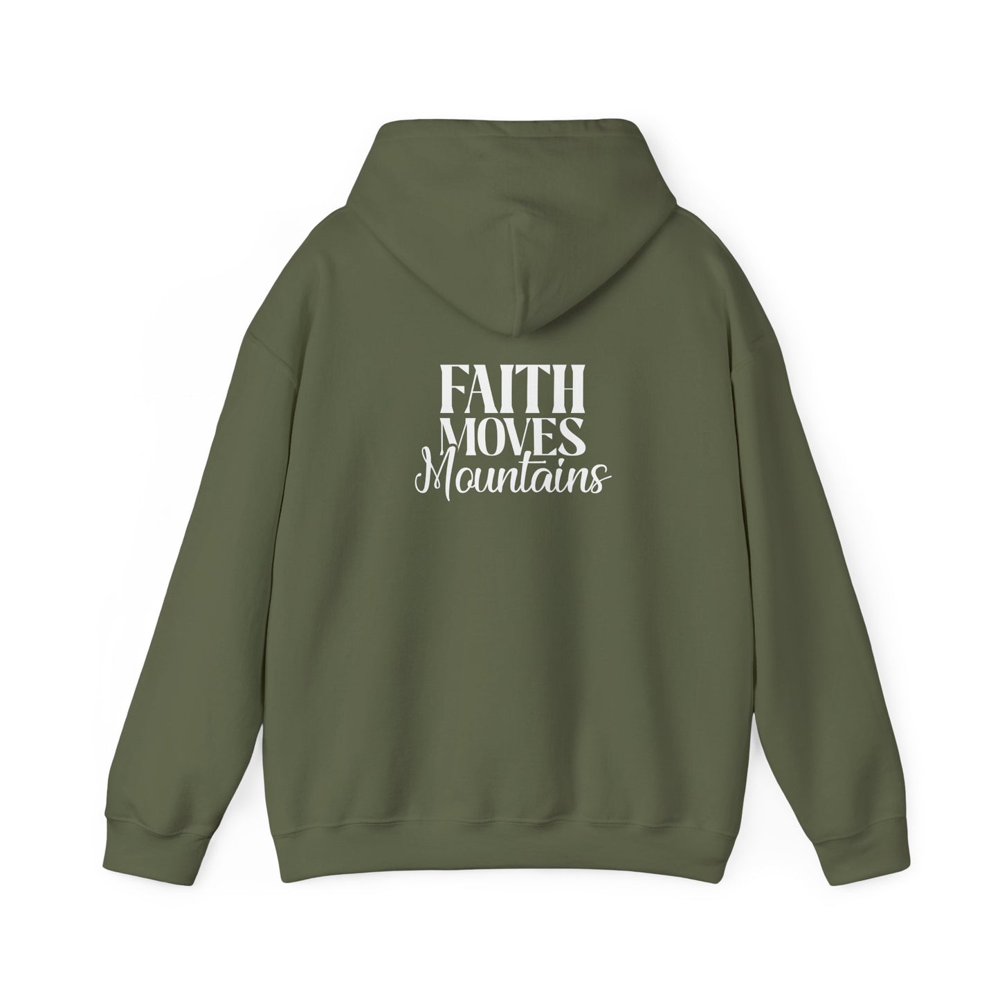 Faith Moves Mountains - Unisex Heavy Blend™ Hoodie