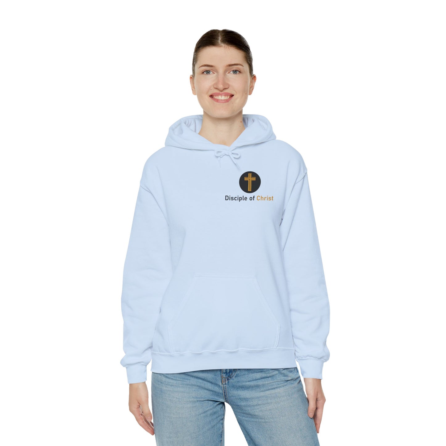 Disciple of Christ: Unisex Heavy Blend Faith Hoodie