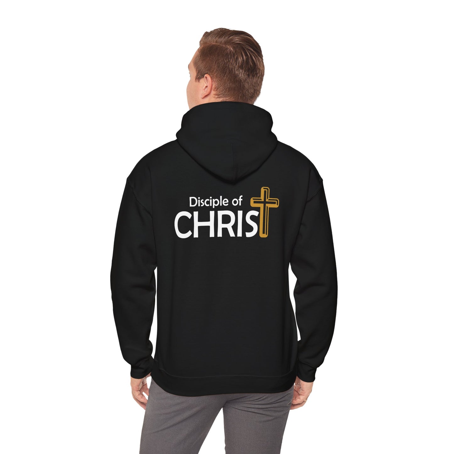 Disciple of Christ Unisex Heavy Blend™ Hooded Sweatshirt - Bold Faith and Comfort in Every Wear