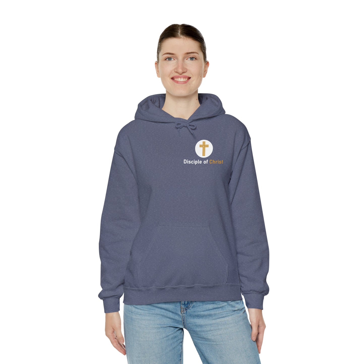 Disciple of Christ Unisex Heavy Blend™ Hooded Sweatshirt - Bold Faith and Comfort in Every Wear