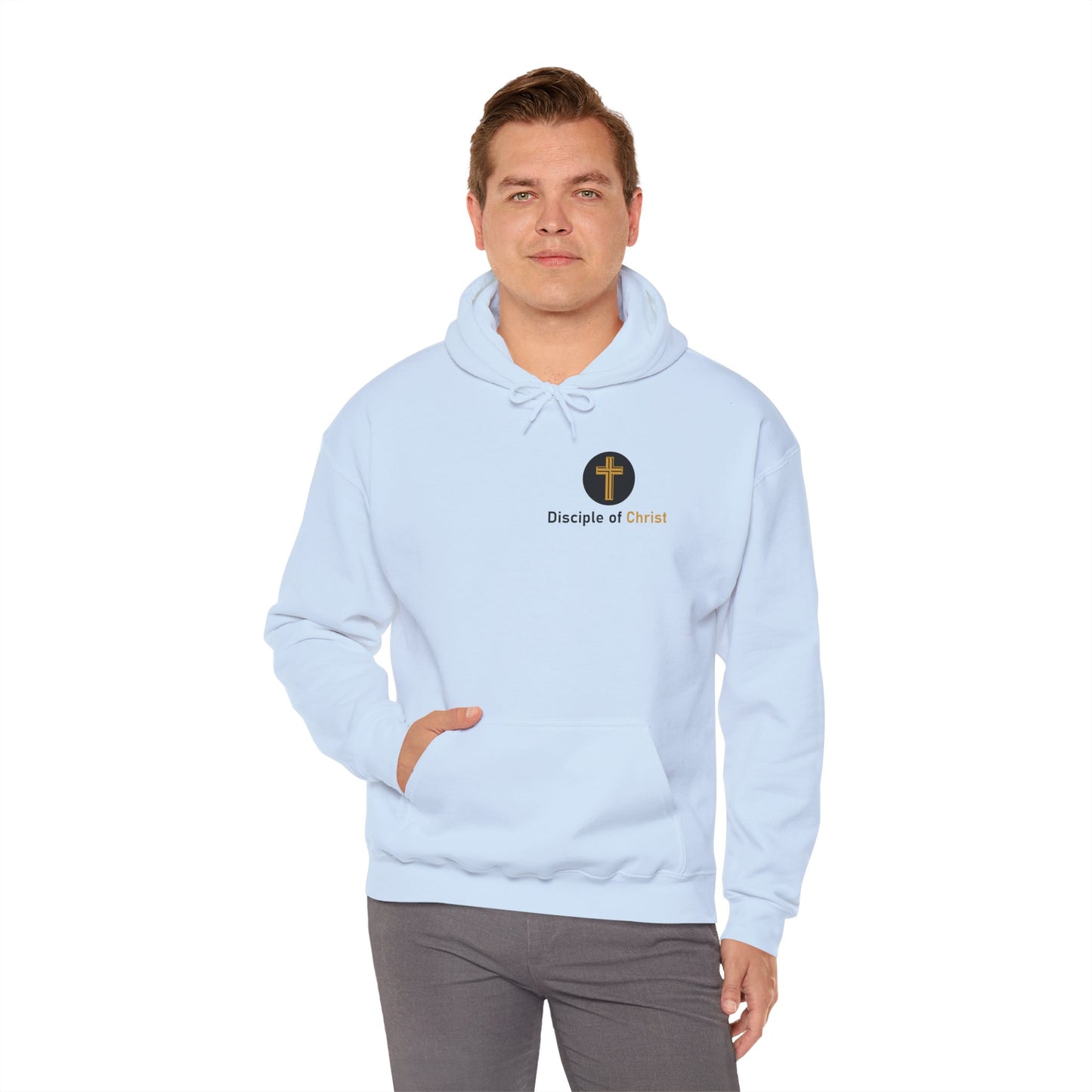 Disciple of Christ: Unisex Heavy Blend Faith Hoodie