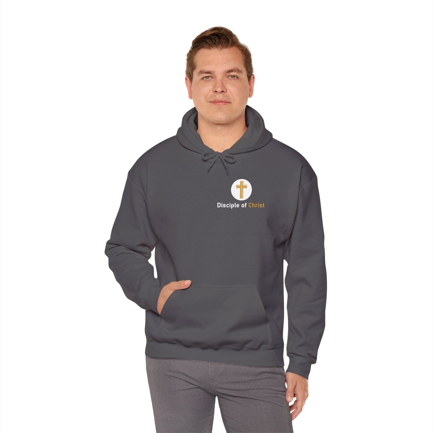 Disciple of Christ Unisex Heavy Blend™ Hooded Sweatshirt - Bold Faith and Comfort in Every Wear