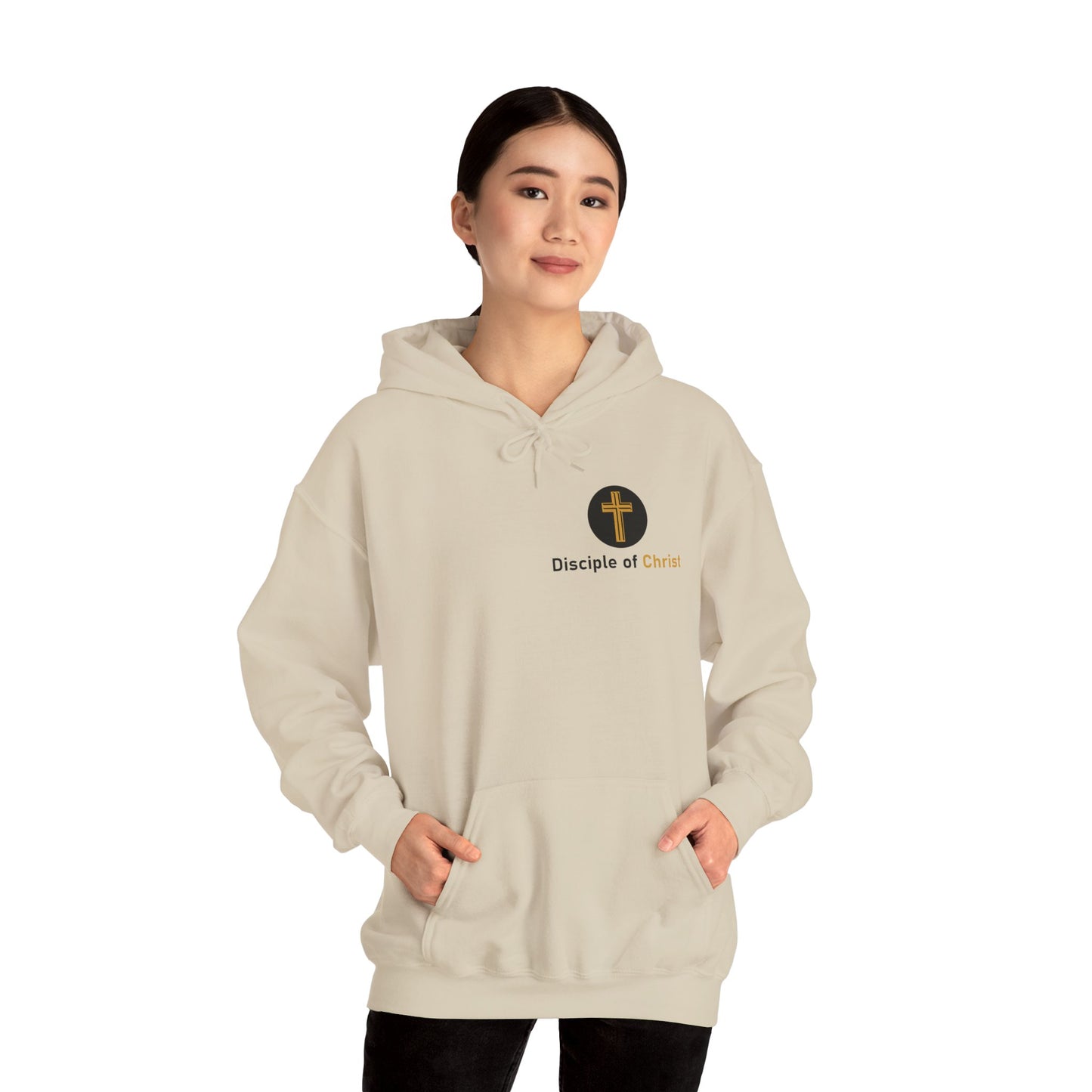 Disciple of Christ: Unisex Heavy Blend Faith Hoodie