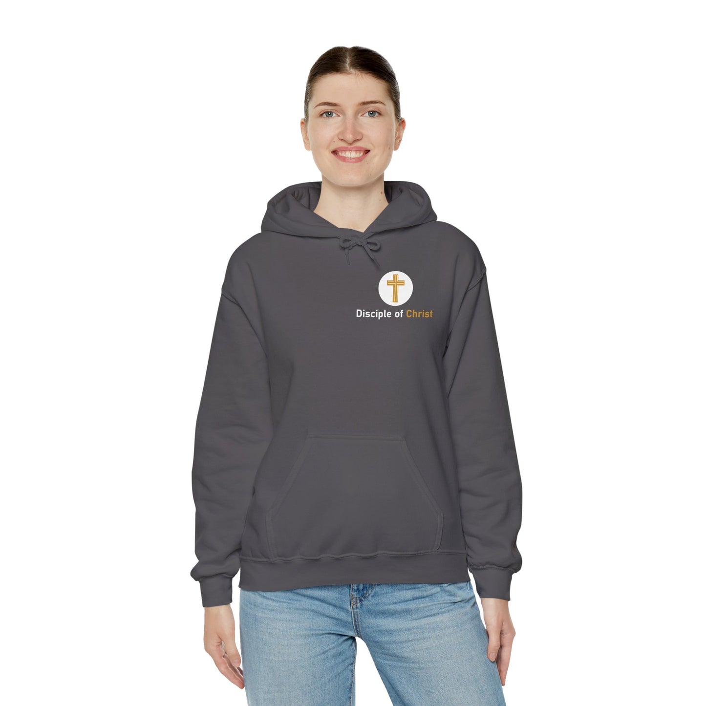 Disciple of Christ Unisex Heavy Blend™ Hooded Sweatshirt - Bold Faith and Comfort in Every Wear