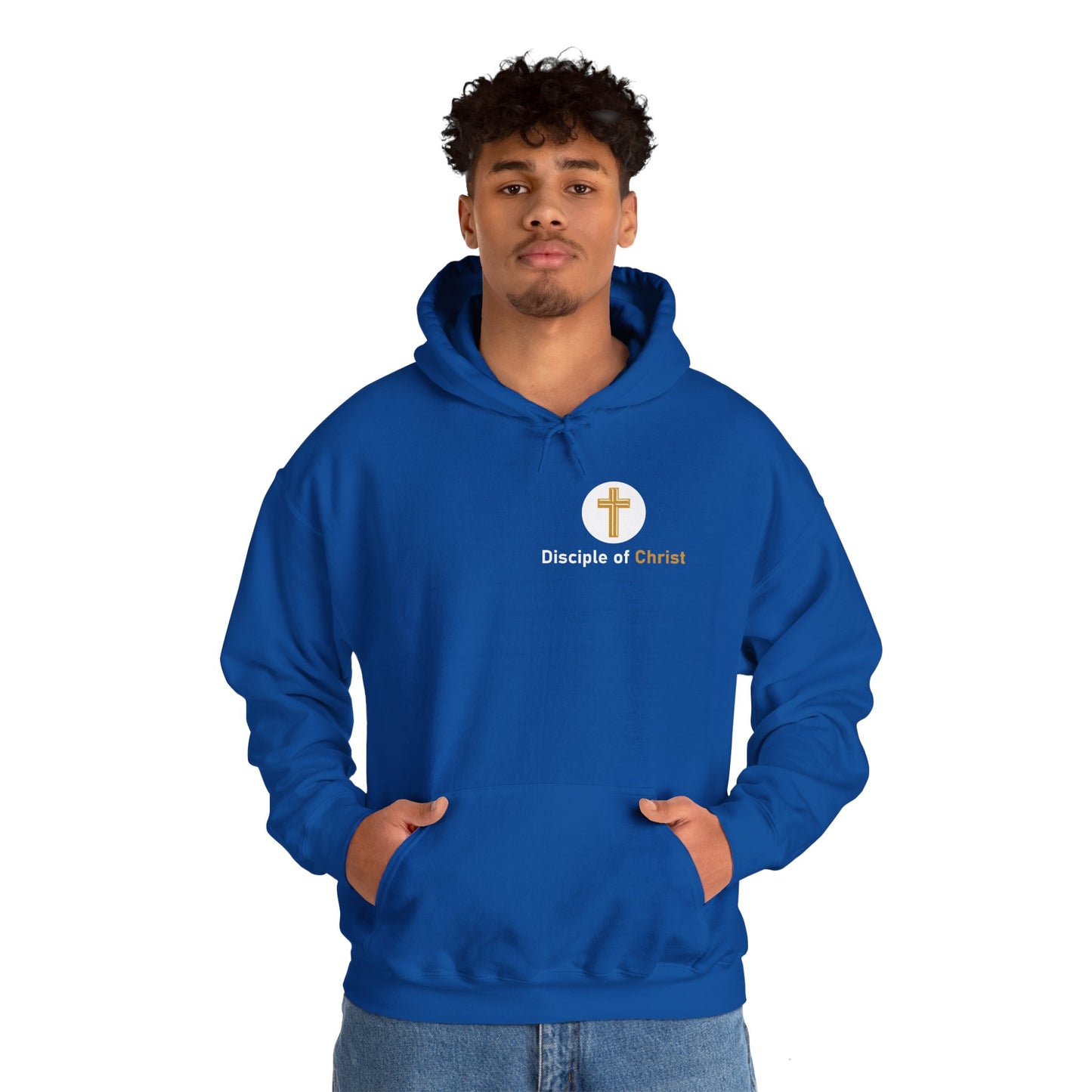 Disciple of Christ Unisex Heavy Blend™ Hooded Sweatshirt - Bold Faith and Comfort in Every Wear
