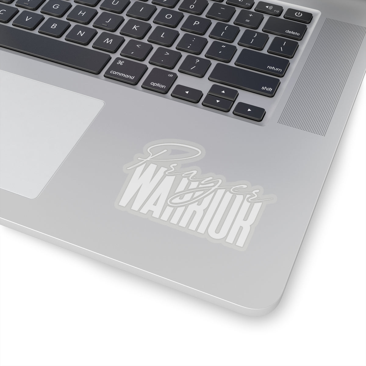 “Prayer Warrior Kiss-Cut Stickers – Durable, Stylish, and Perfect for Any Surface”
