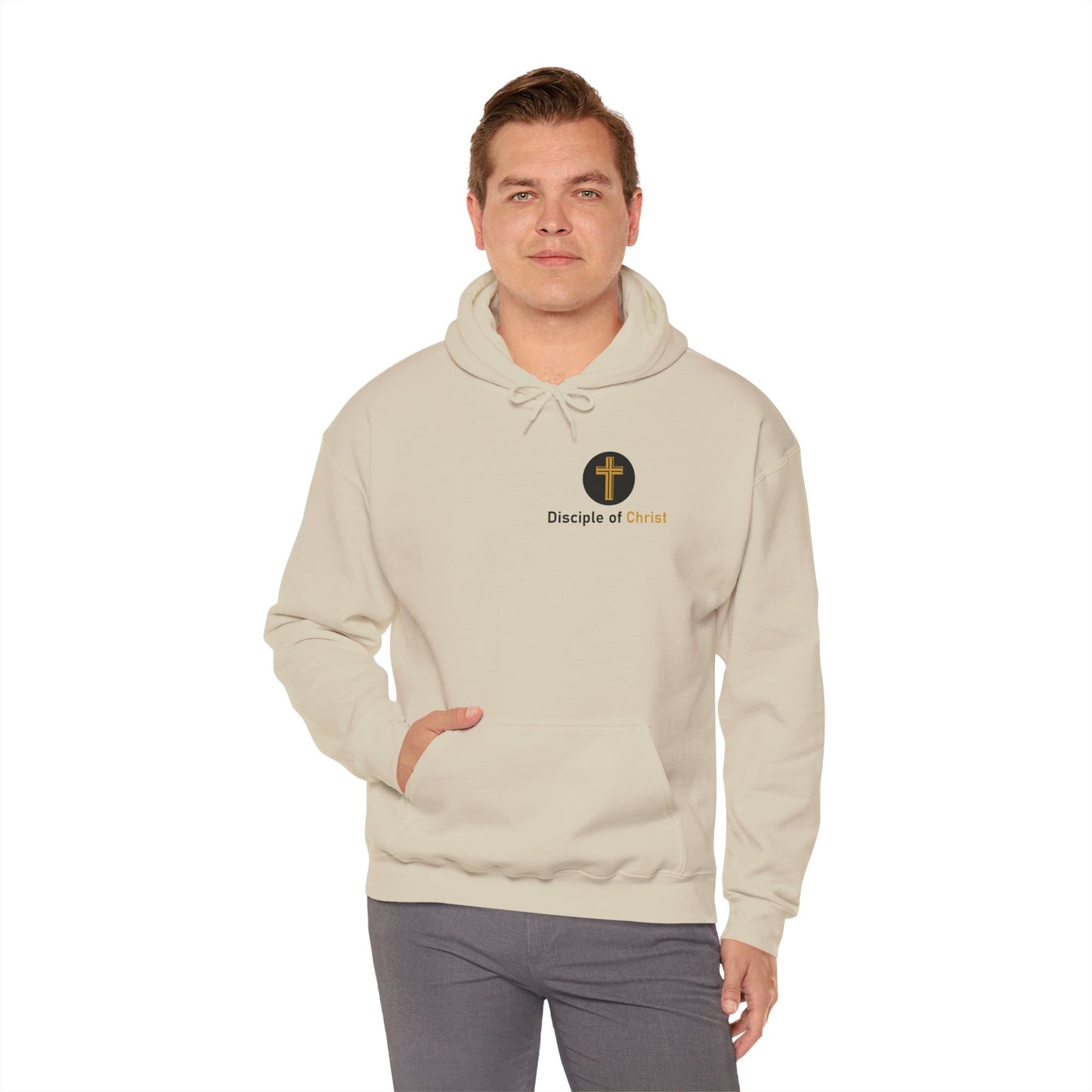 Disciple of Christ: Unisex Heavy Blend Faith Hoodie