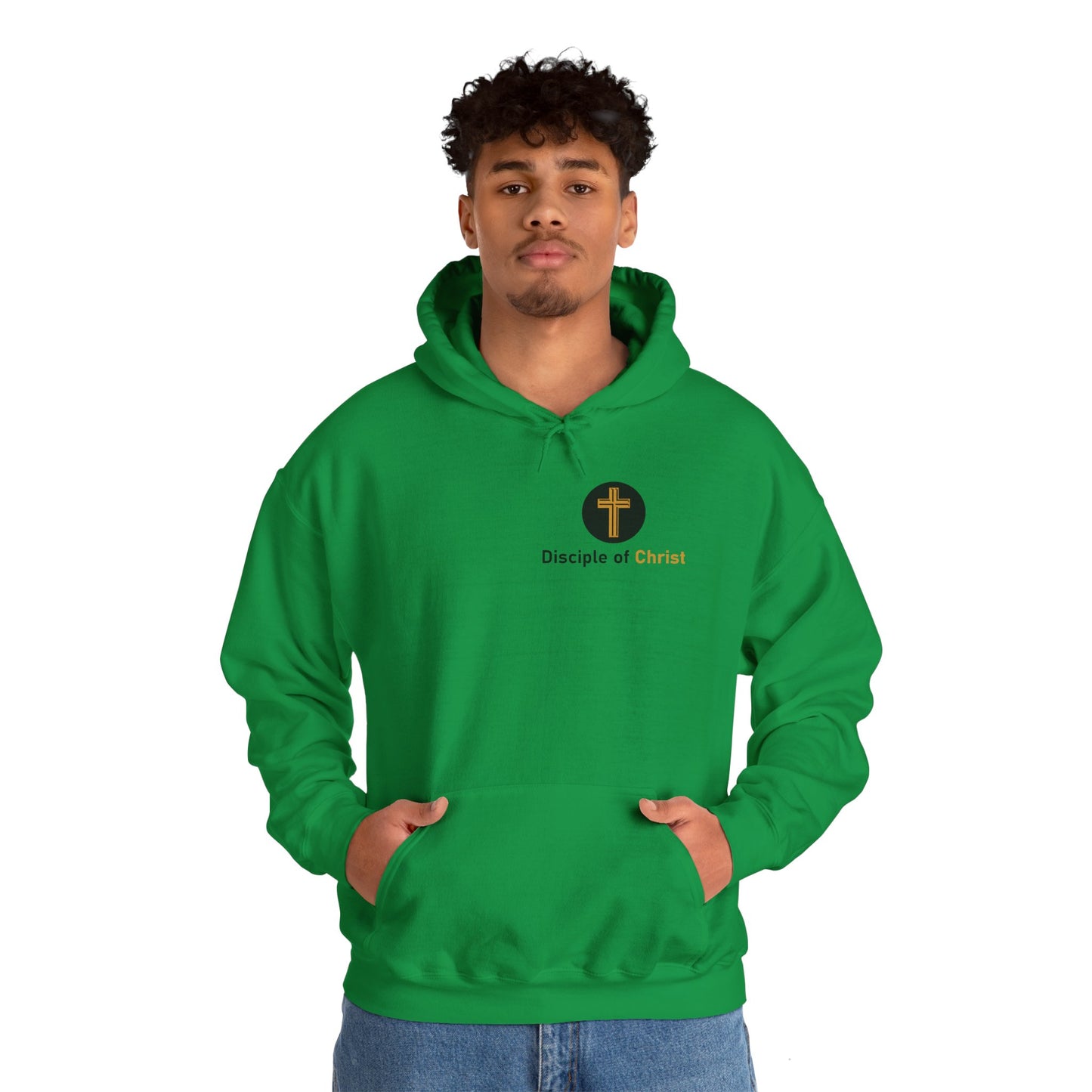 Disciple of Christ: Unisex Heavy Blend Faith Hoodie