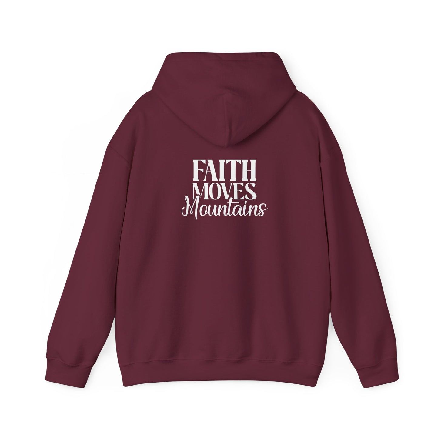 Faith Moves Mountains - Unisex Heavy Blend™ Hoodie