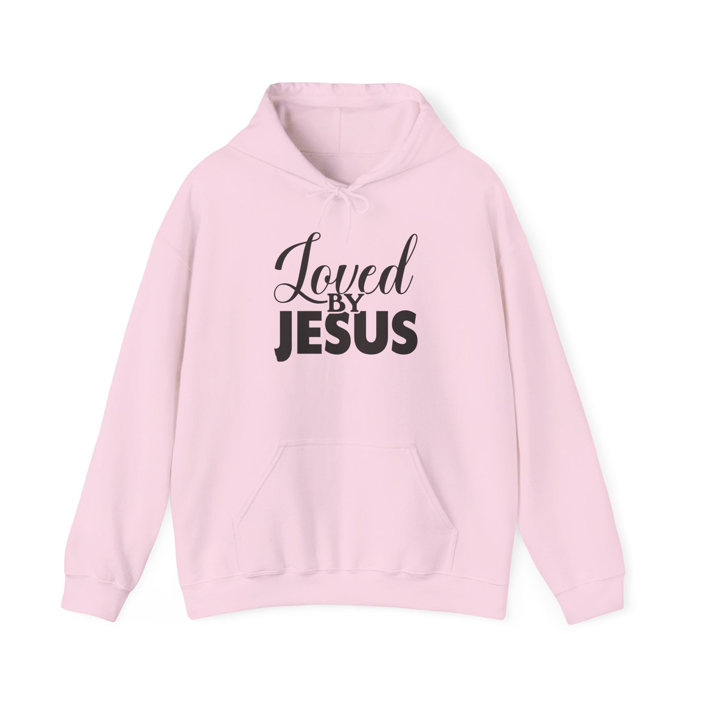 Loved by Jesus" Unisex Heavy Blend™ Hoodie – Comfortable, Stylish, Faith-Inspired Sweatshirt