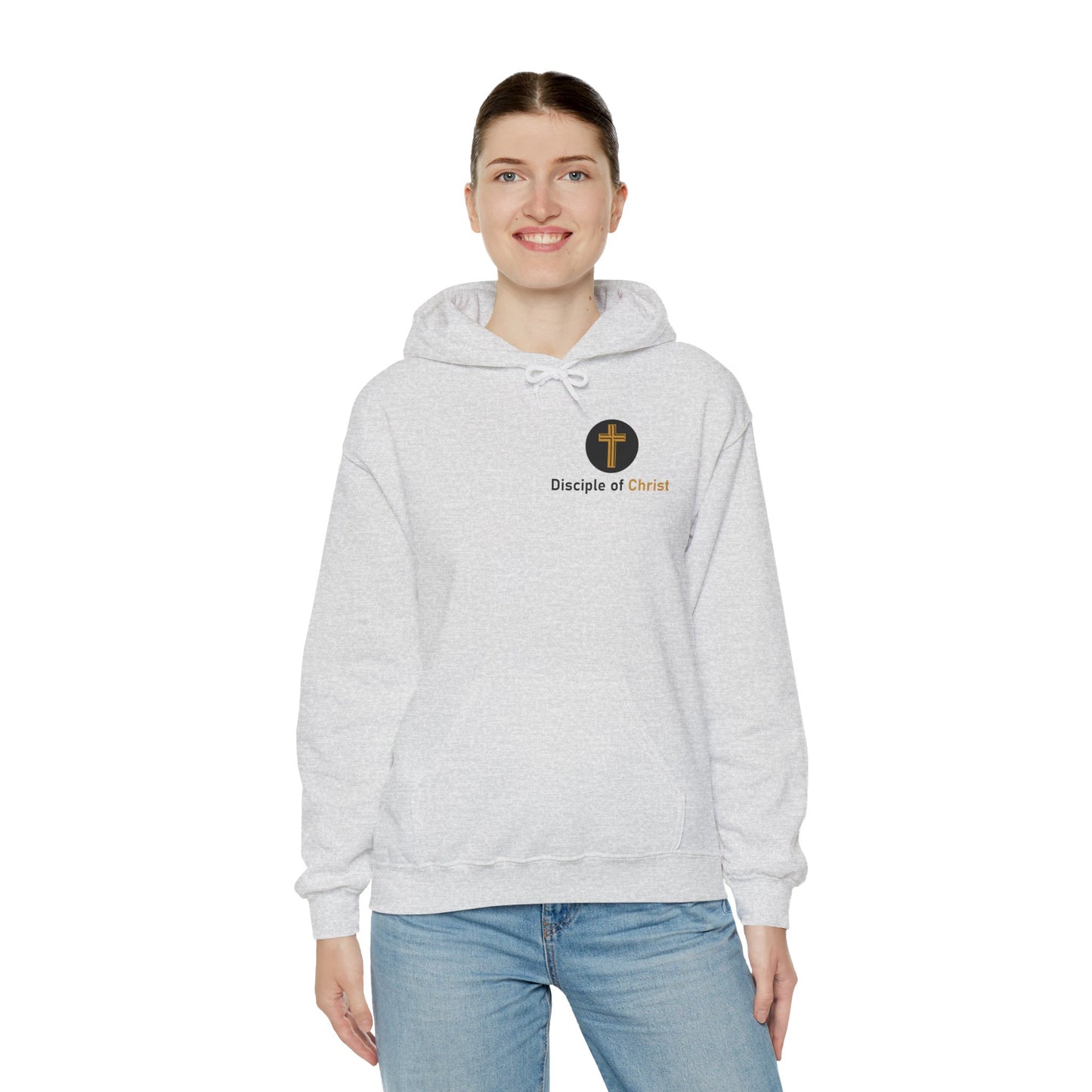 Disciple of Christ: Unisex Heavy Blend Faith Hoodie