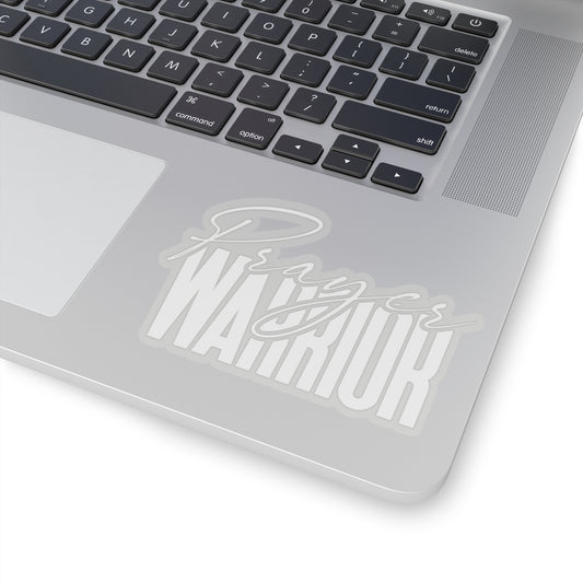 “Prayer Warrior Kiss-Cut Stickers – Durable, Stylish, and Perfect for Any Surface”